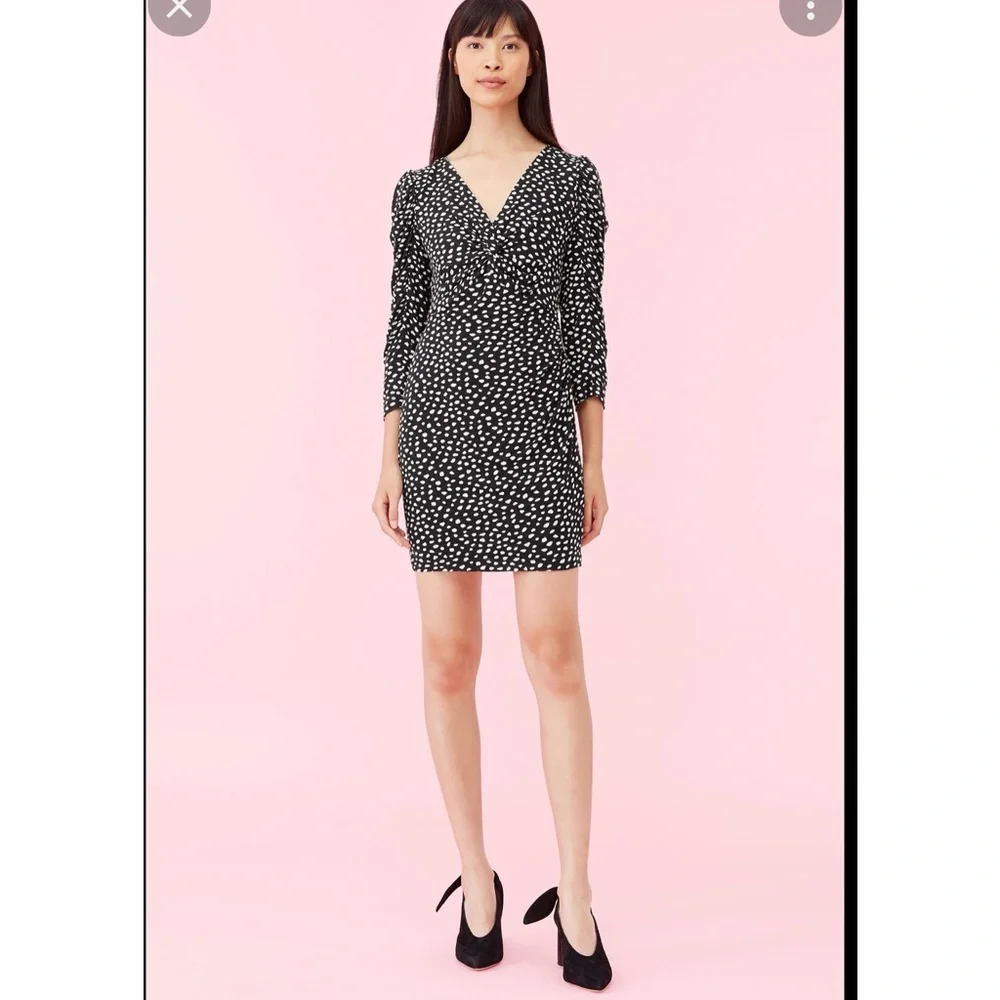 Rebecca Taylor Nova Dot Jersey Dress, NWT